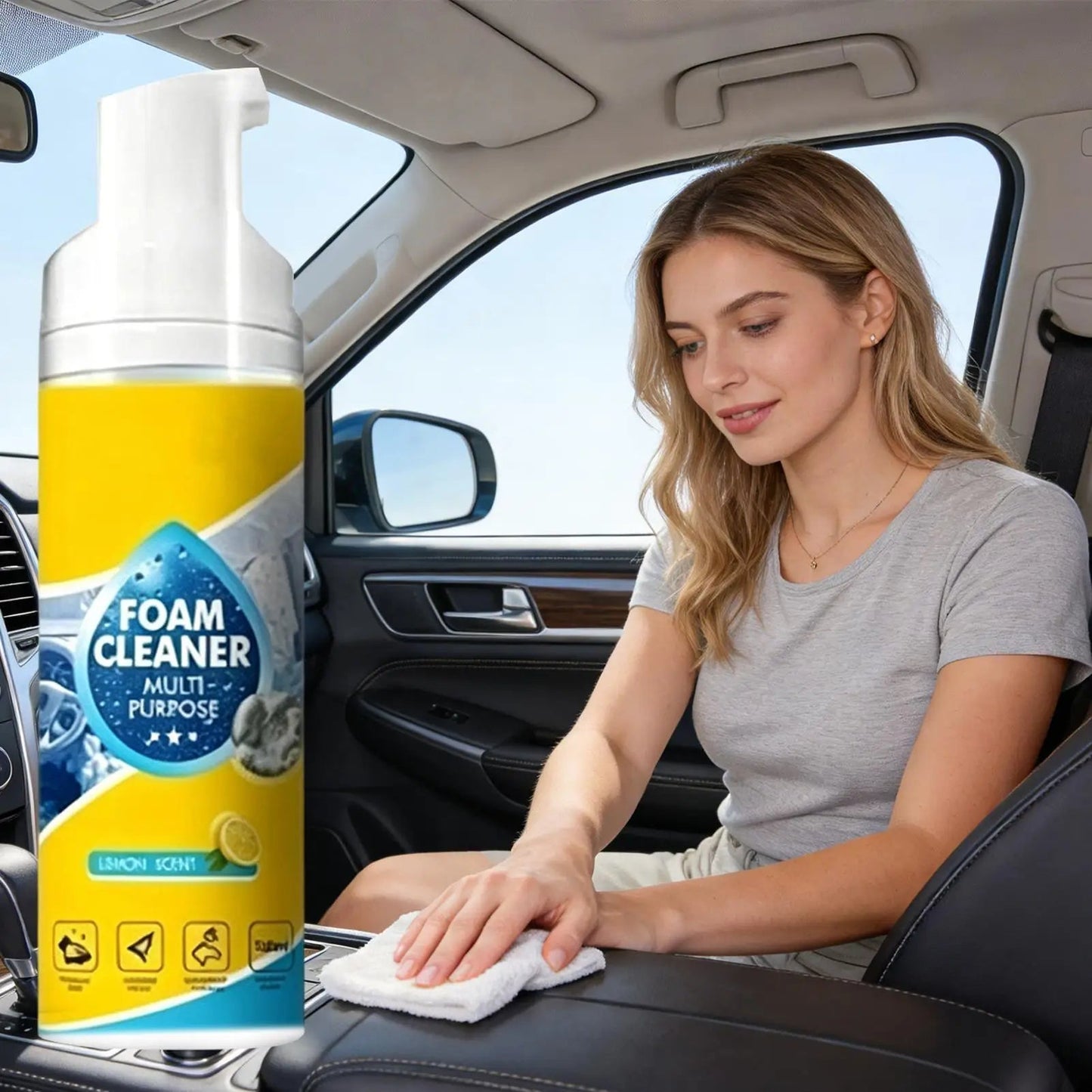4-in-1 Multipurpose Foam Cleaner Spray