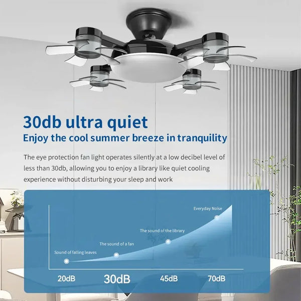 Breeze & Shine Light Fan