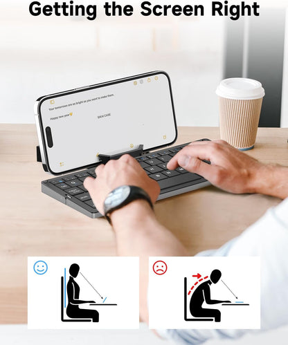 Mini Foldable Bluetooth Keyboard